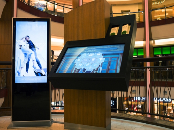 Interactive digital signage